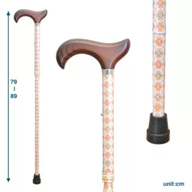 安全性和耐用性極佳輕量級鋁合金折疊手杖/老人拐杖/登山杖/時尚設計高貴典雅